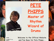 Tablet Screenshot of petephipps.co.uk